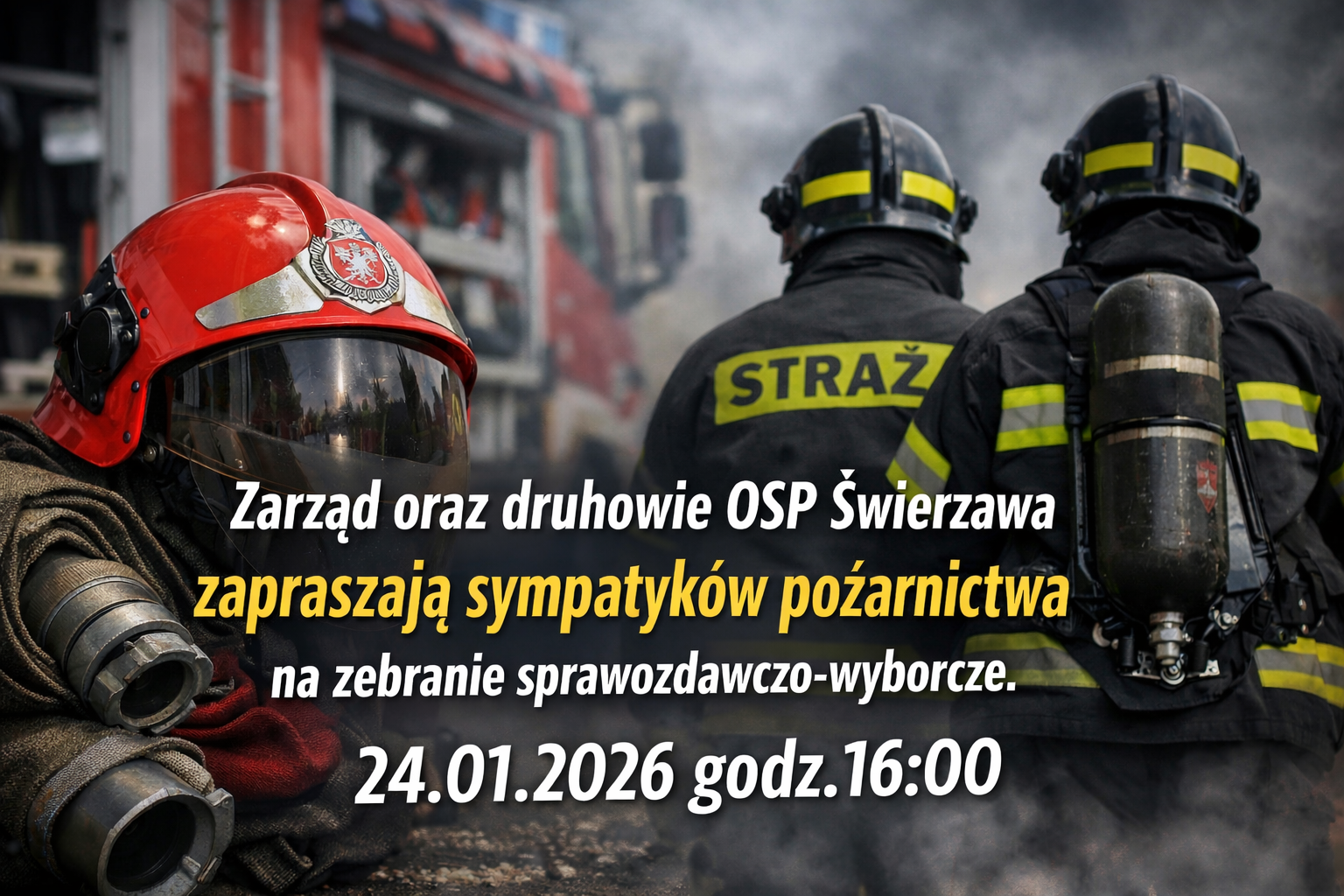 Zebranie sprawozdawczo-wyborcze  - OSP Swieriawa