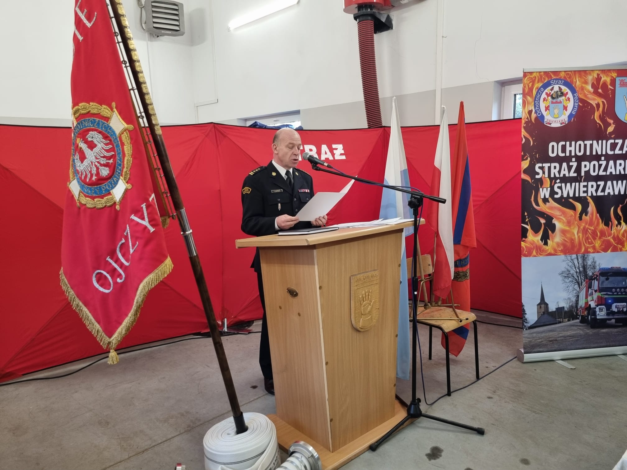 Zebranie sprawozdawczo-wyborcze Zarządu Oddziału Miejsko-Gminnego - OSP Swieriawa